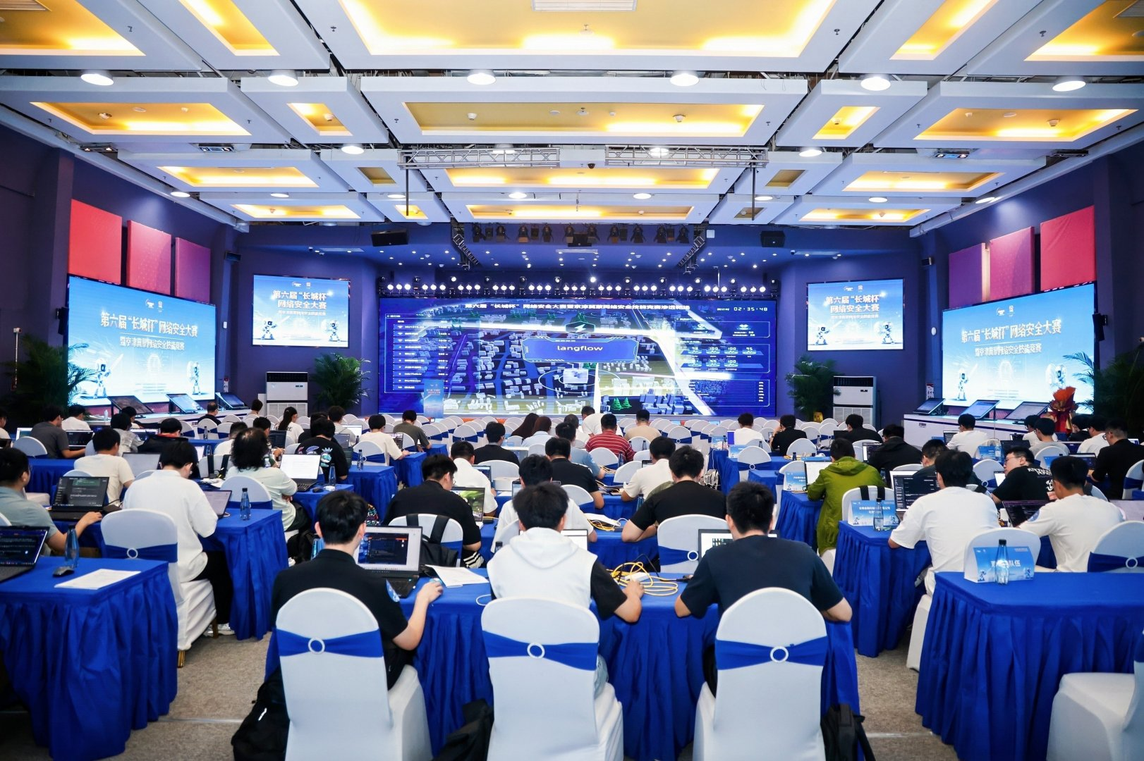 The 6th "Great Wall Cup" Cybersecurity Competition successfully concluded at the IBI Digital Economy Headquarters.